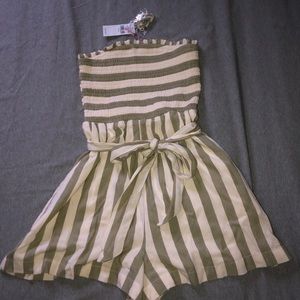 American Eagle Strapless Romper